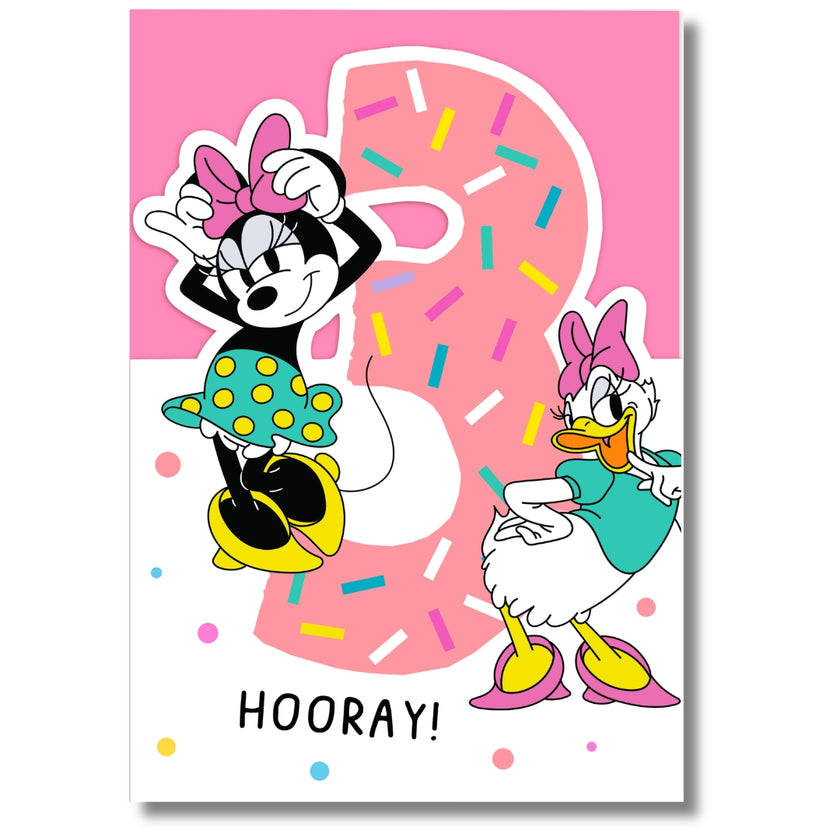 Hallmark 3 Hooray! Birthday - Greeting Card