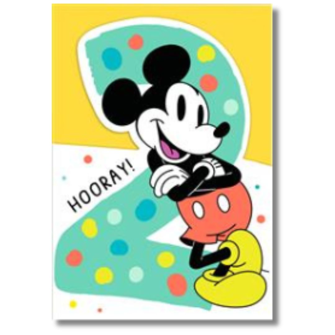 Hallmark Hooray! 2 Birthday - Greeting Card