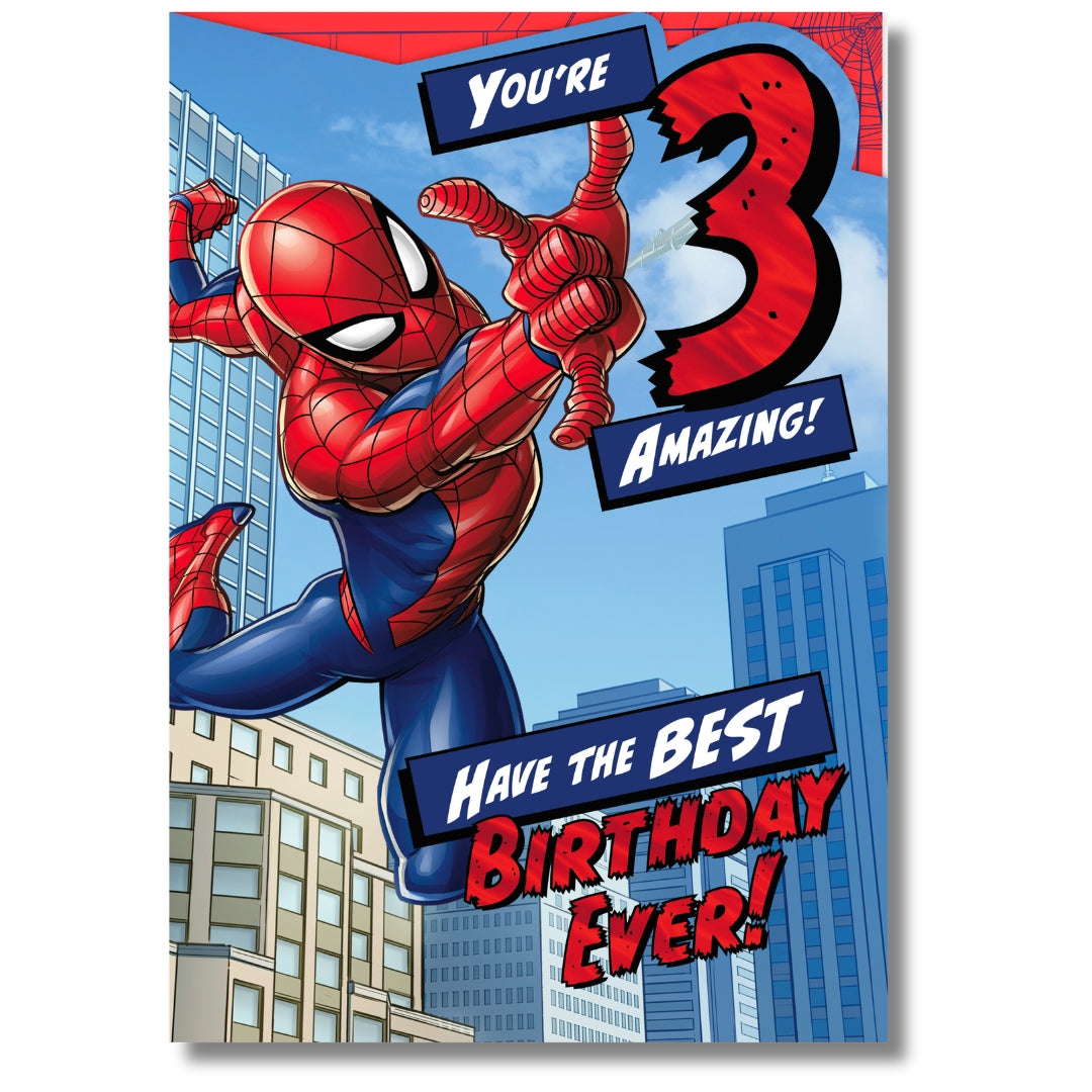 Hallmark You're 3 Amazing! Birthday - Greeting Card