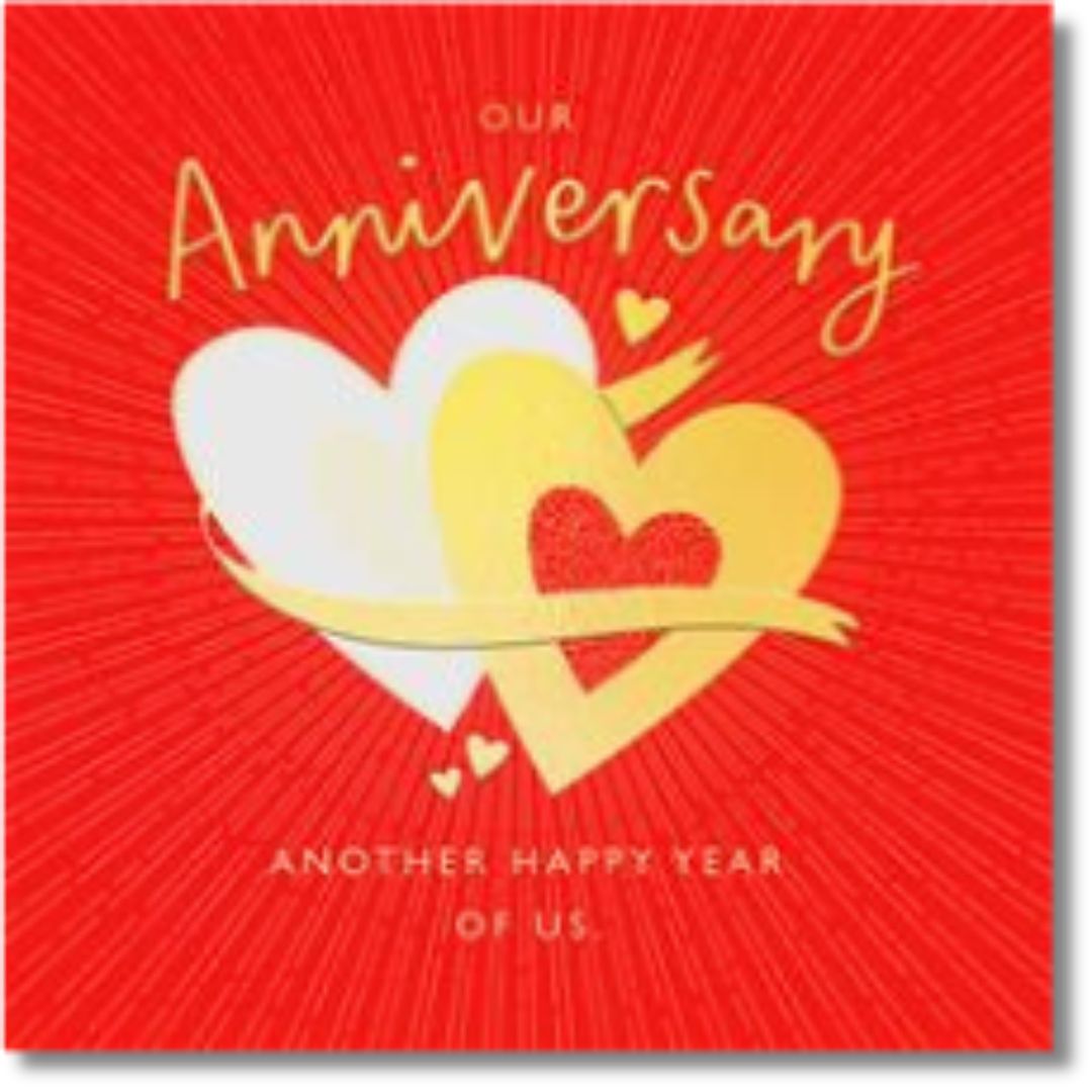 Hallmark Our Anniversary Another Happy Year Of Us - Greeting Card