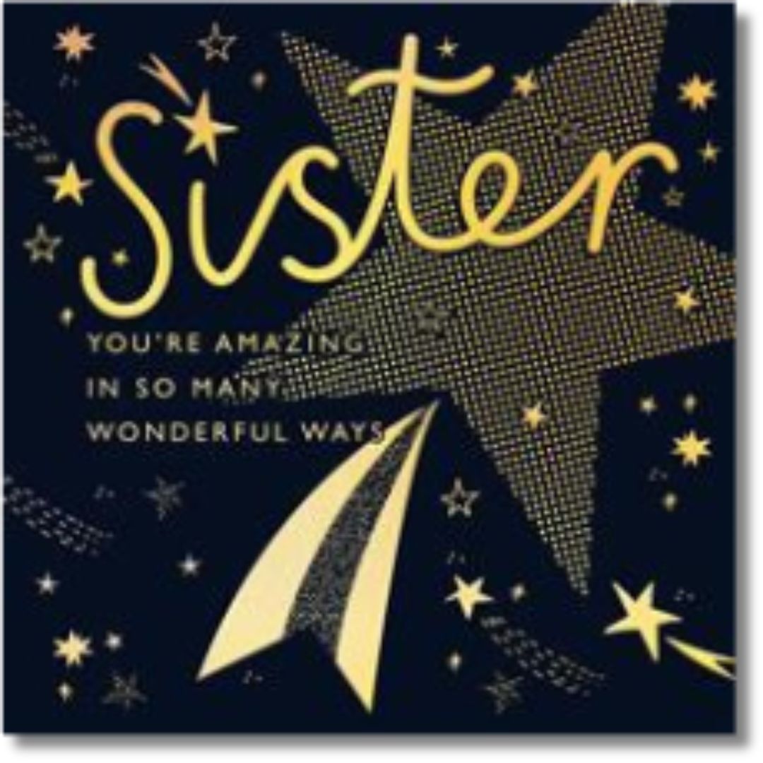 Hallmark Sister You're Amazing Birthday - Greeting Card