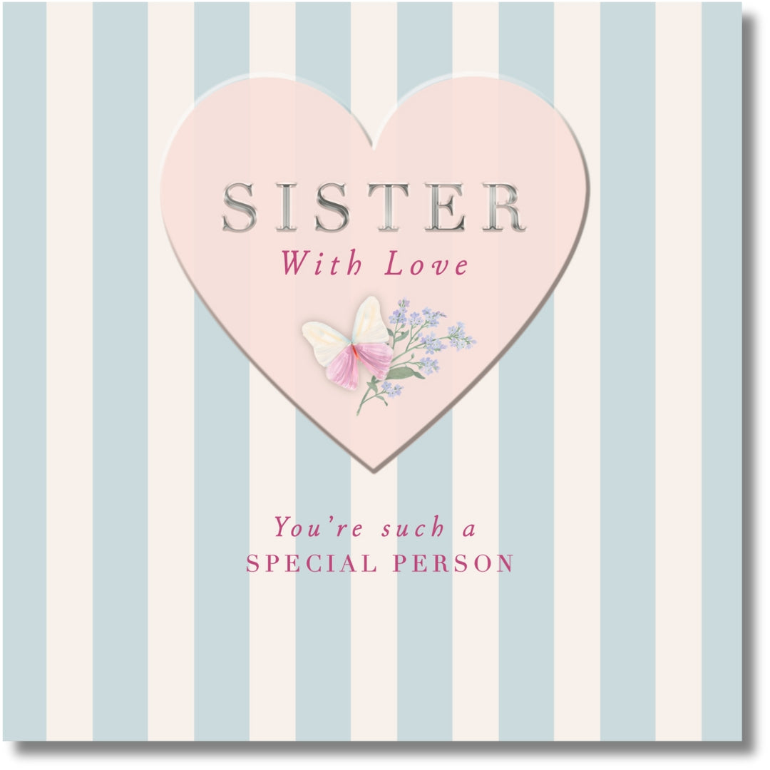 Hallmark Sister With Love Greeting Card