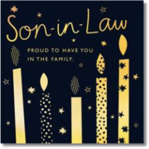 Hallmark Son-In-Law Birthday - Greeting Card