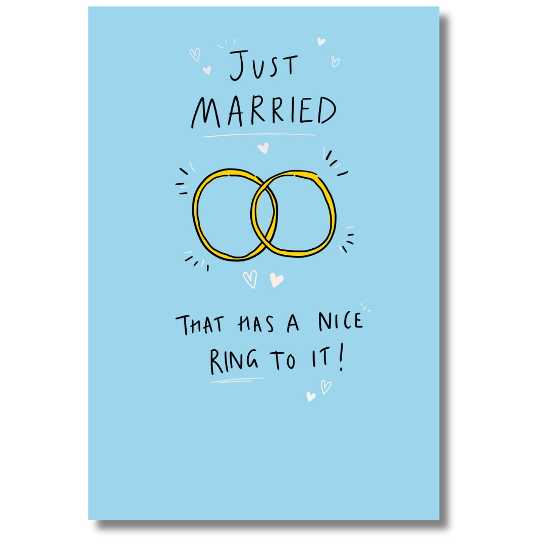 Hallmark Just Married - Greeting Card