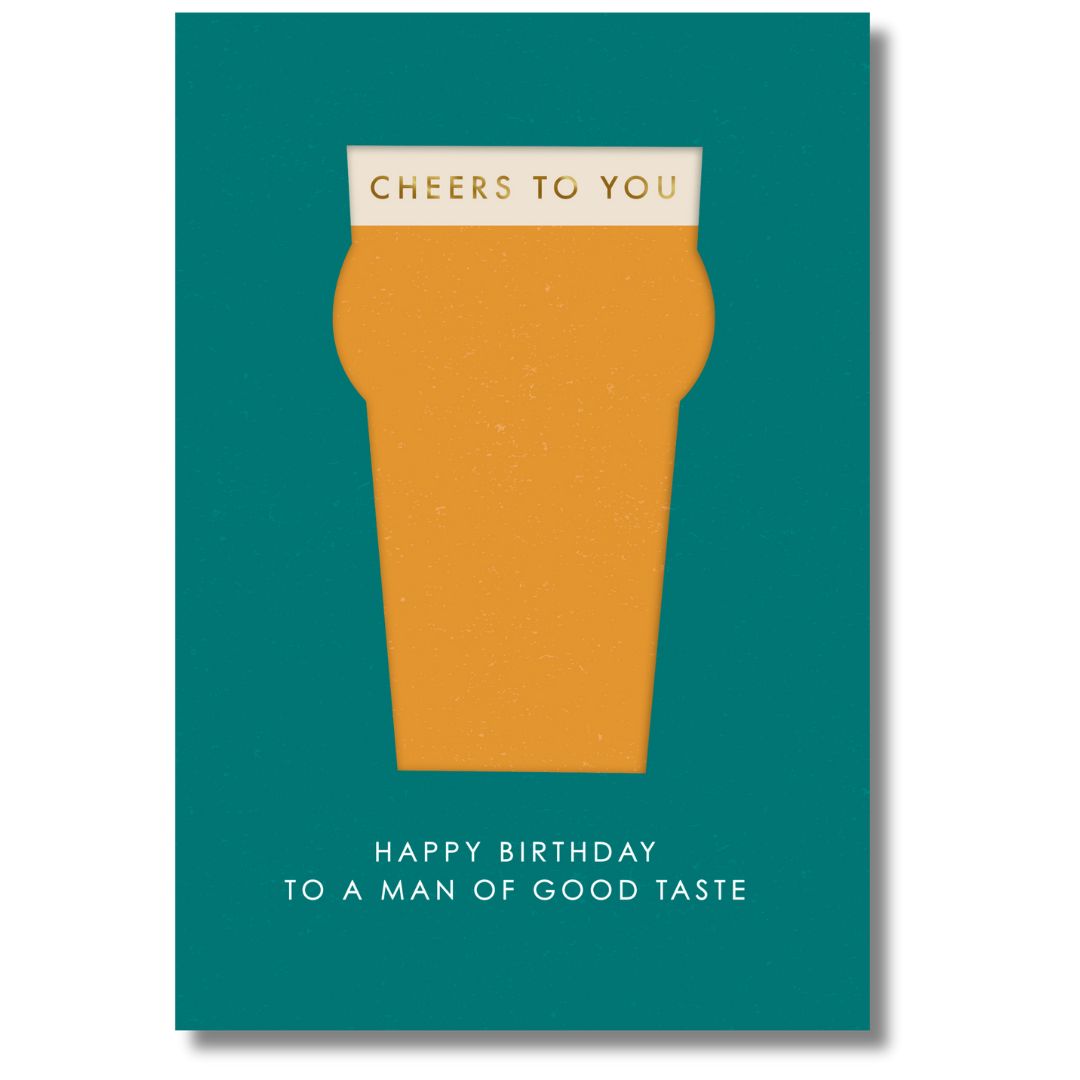 Hallmark Happy Birthday To A Man Of Good Taste Birthday Card