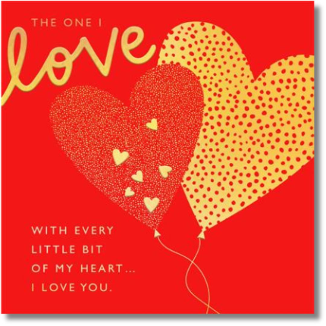 Hallmark The One I Love Birthday - Greeting Card