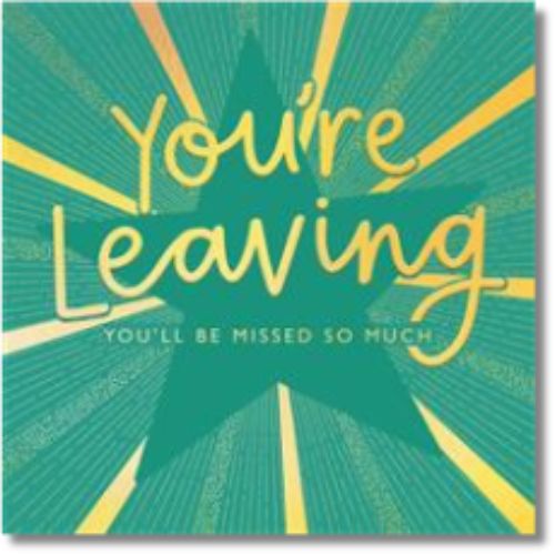 Hallmark You're Leaving You'll Be Missed So Much - Greeting Card