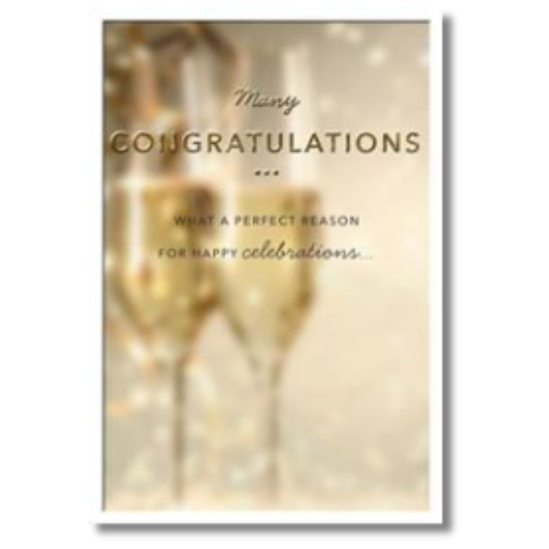 Hallmark Many Congratulations - Greeting Card