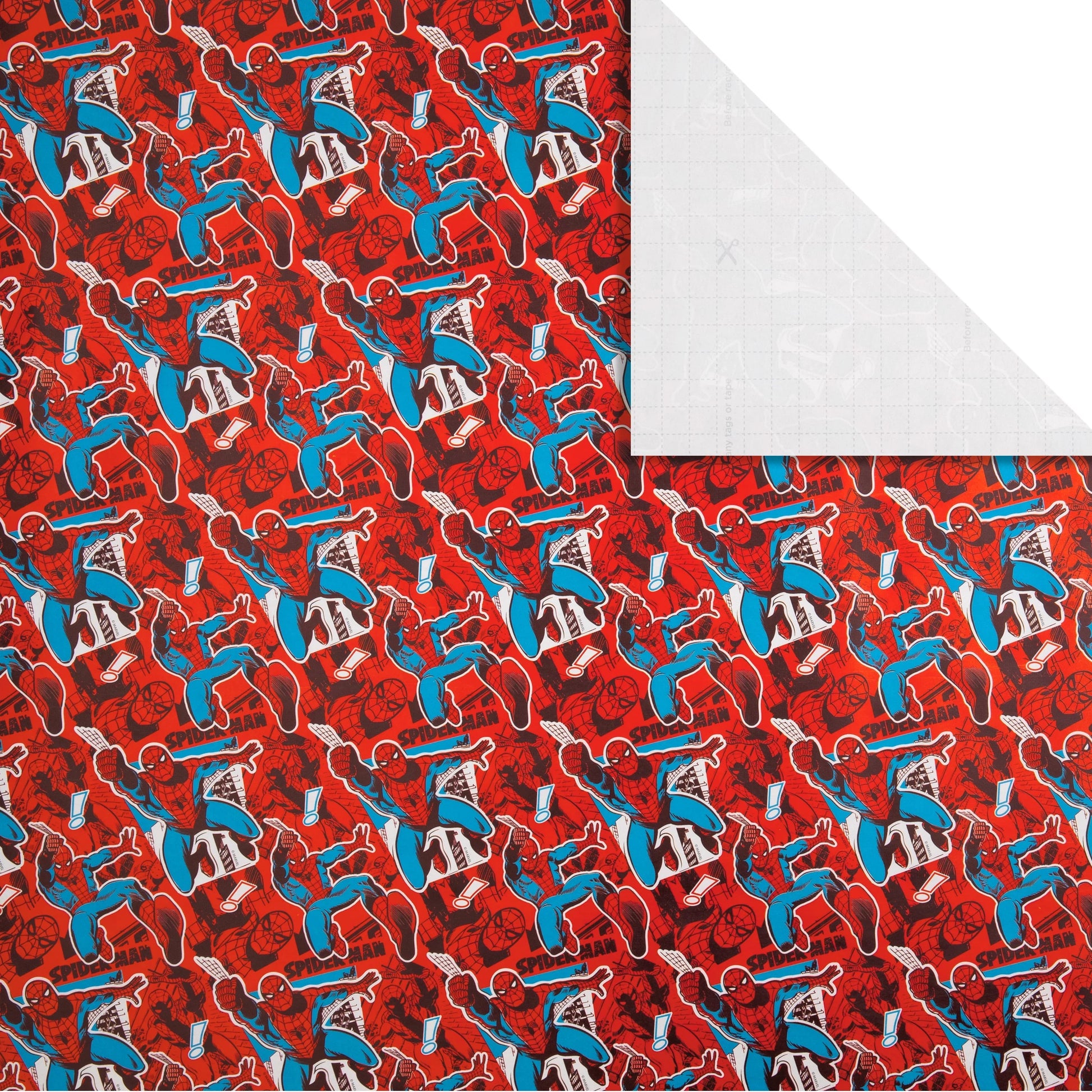 Hallmark Gift Wrapping Paper Roll 2m Marvel Spider-Man