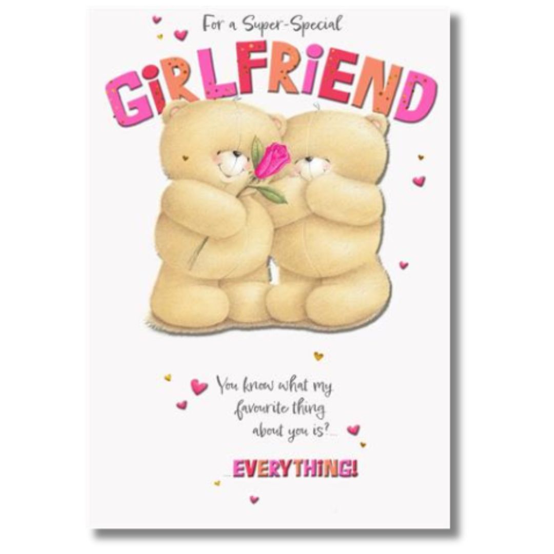 Hallmark For A Super-Special Girlfriend - Greeting Card