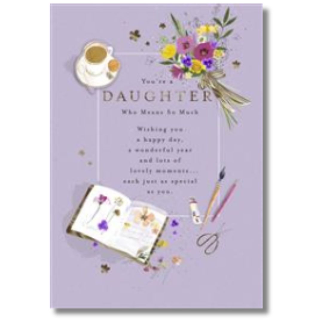 Hallmark You're A Daughter Birthday - Greeting Card