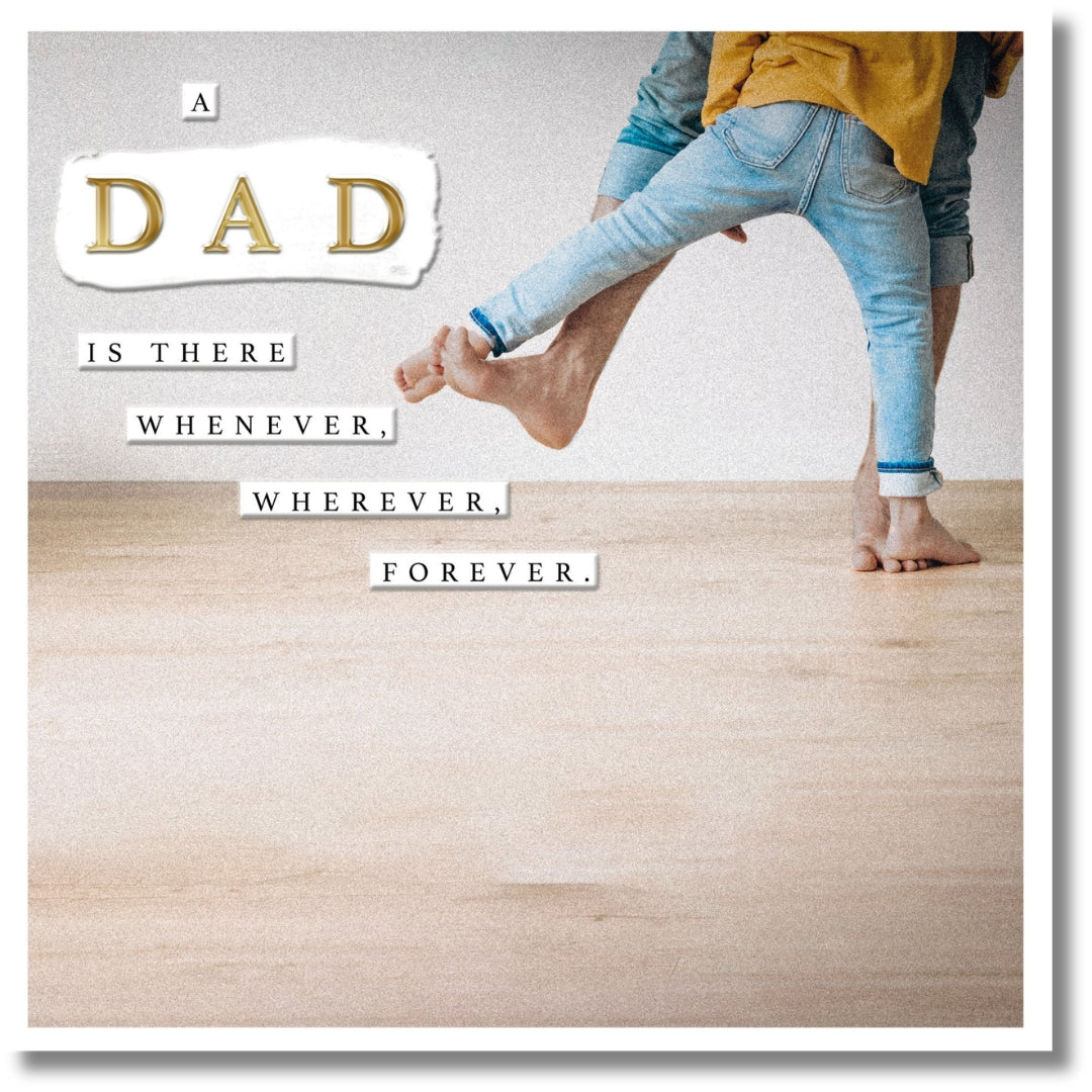 Hallmark A Dad Is There... Blank - Greeting Card
