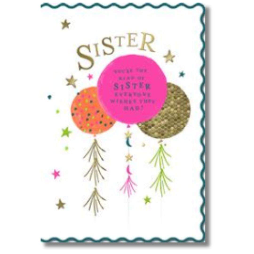 Hallmark Sister Birthday - Greeting Card