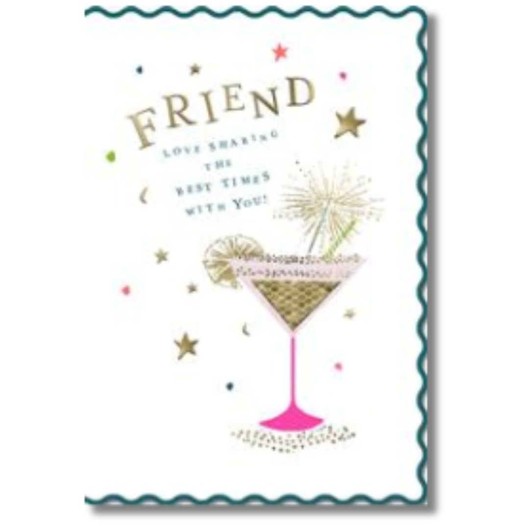 Hallmark Friend Birthday - Greeting Card