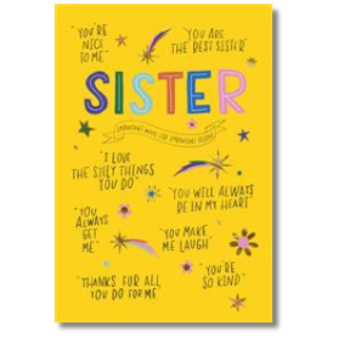 Hallmark Sister Birthday - Greeting Card