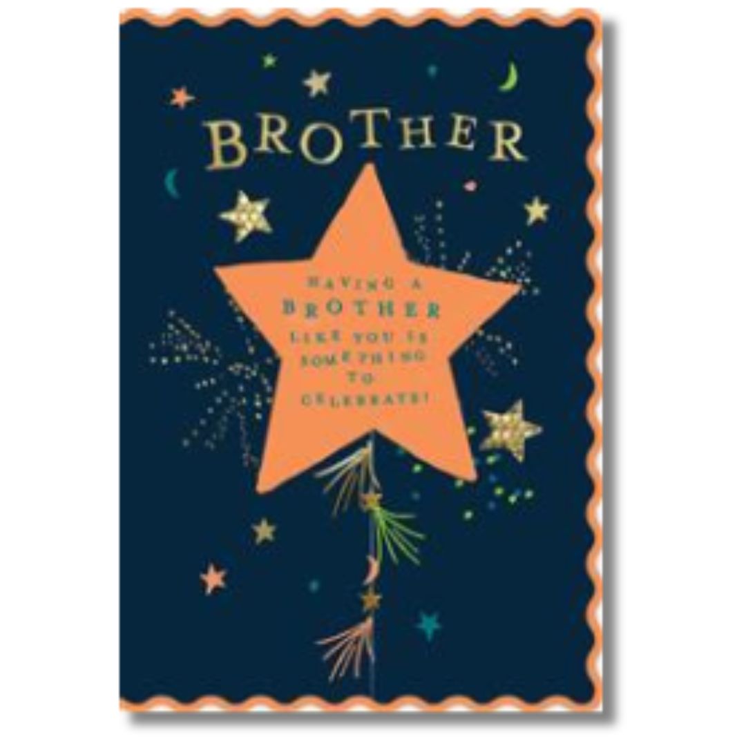 Hallmark Brother Birthday - Greeting Card