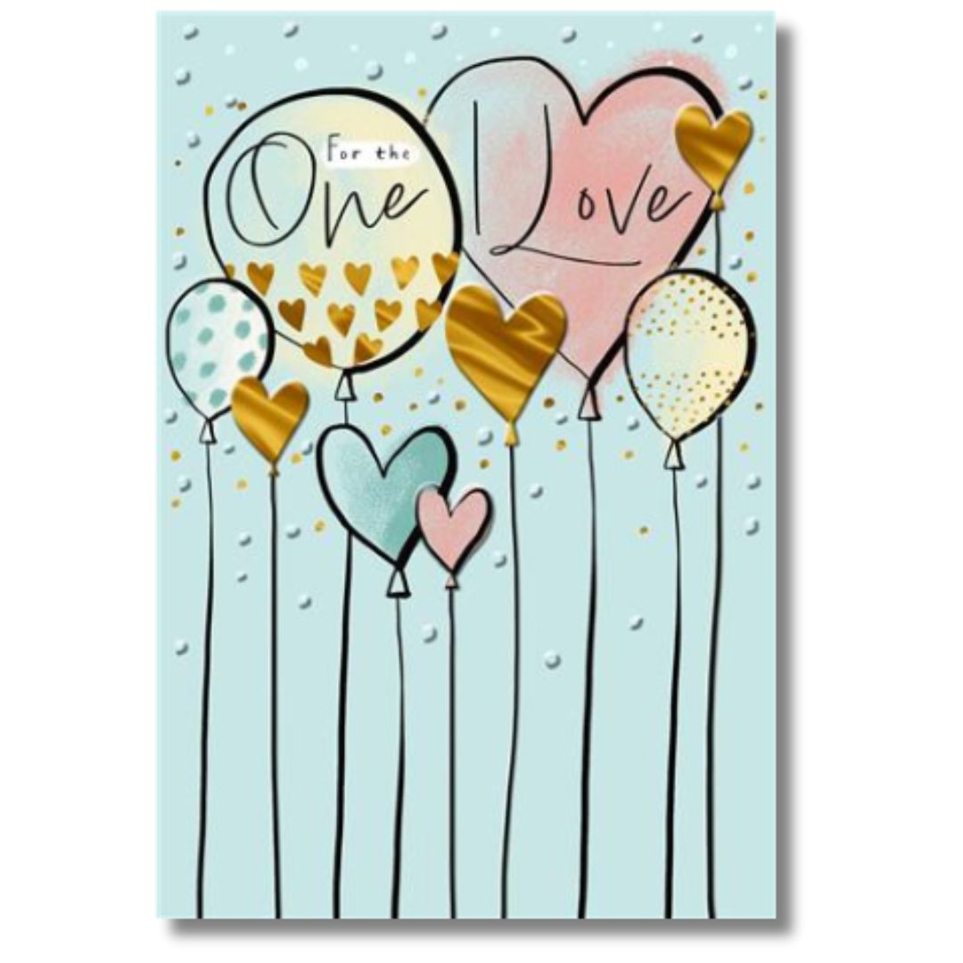 Hallmark For The One I Love Birthday - Greeting Card