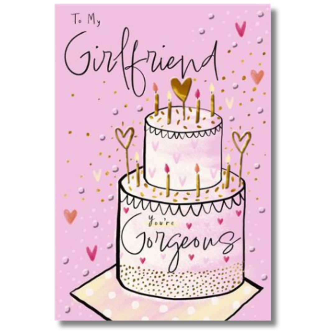 Hallmark To My Girlfriend - Greeting Card