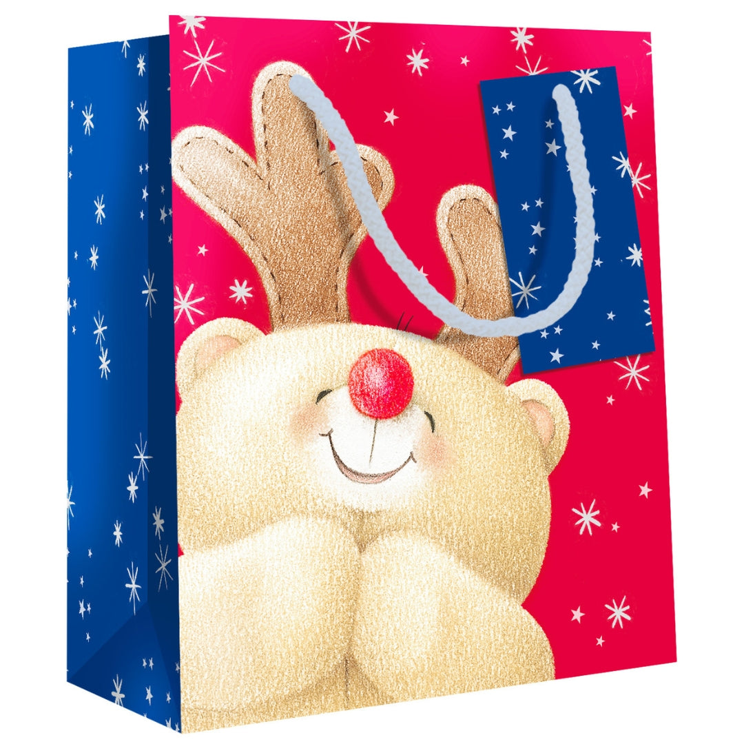 Hallmark Christmas Bag Small 17 x 14cm - Forever Friends