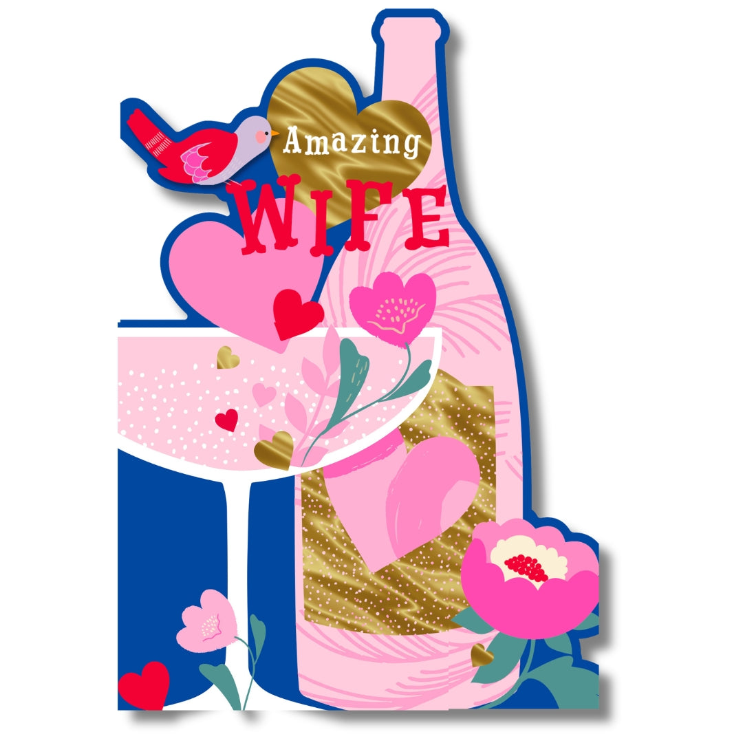 Hallmark Amazing Wife Birthday - Greeting Card