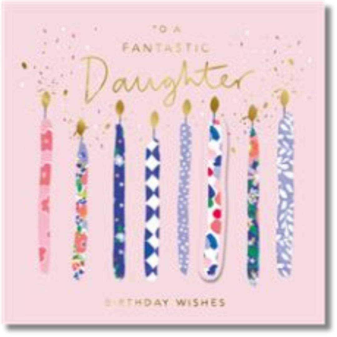 Hallmark To A Fantastic Daughter Birthday Wishes - Greeting Card