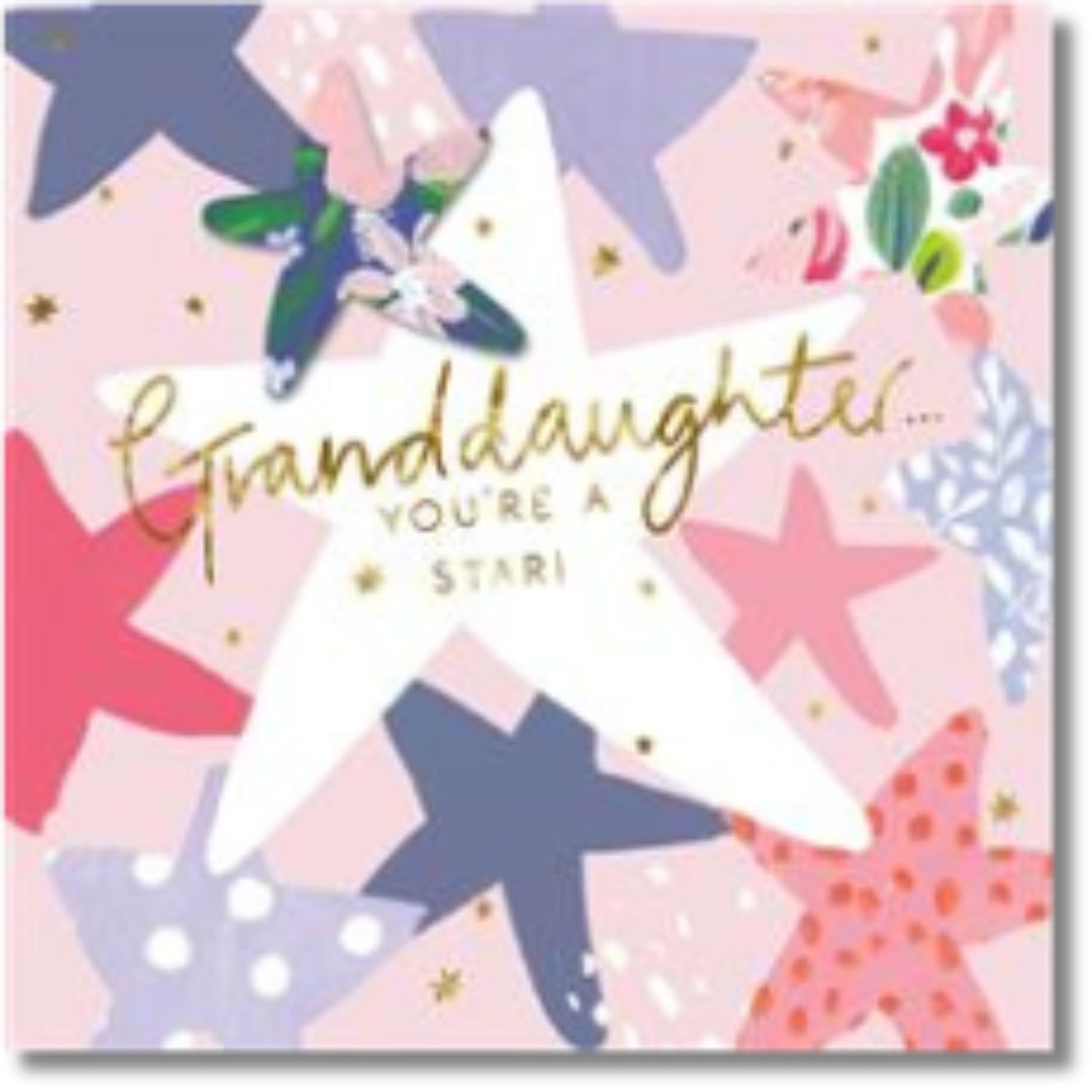 Hallmark Granddaughter You're A Star Birthday - Greeting Card