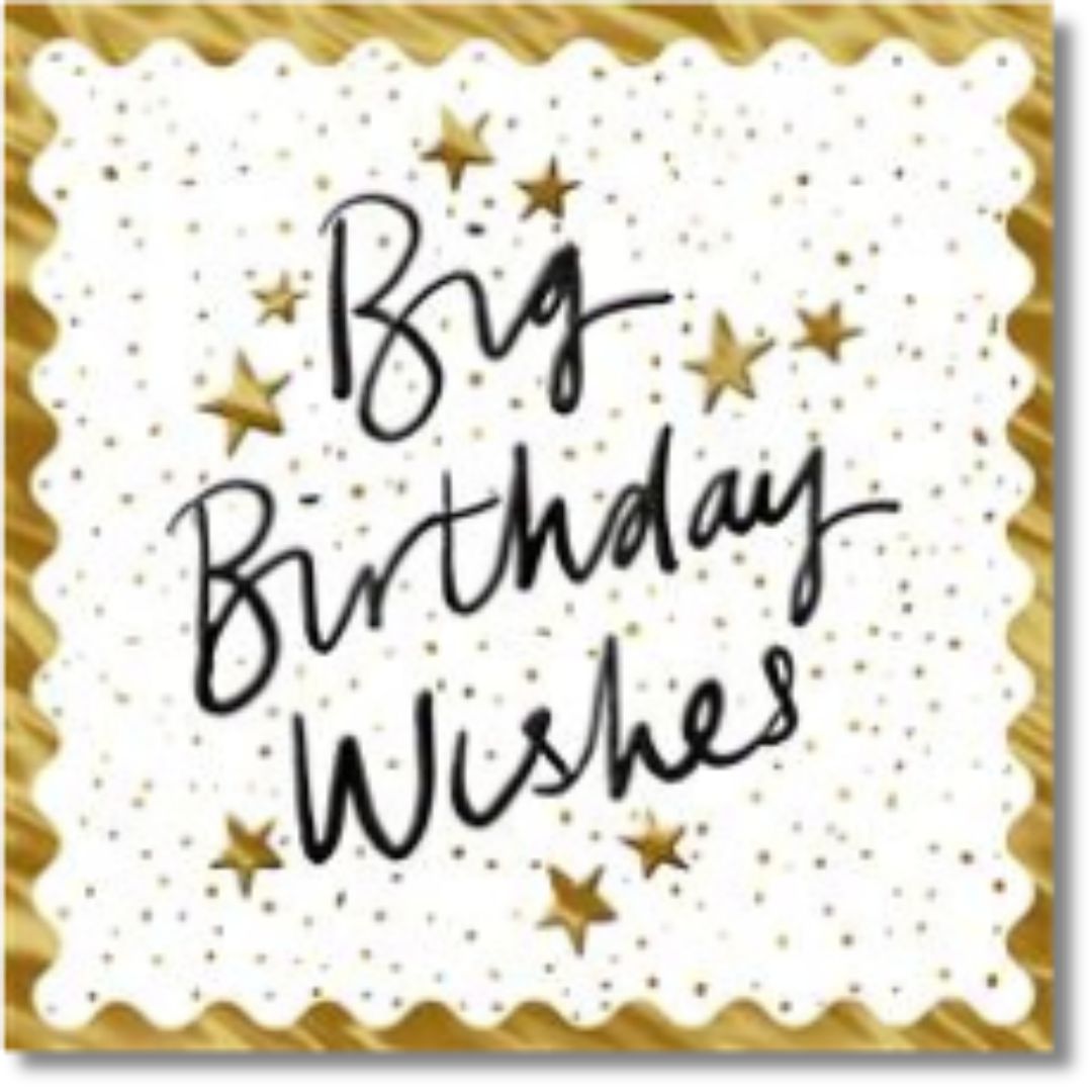 Hallmark Big Birthday Wishes - Greeting Card