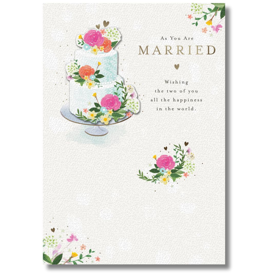 Hallmark As You Are Married Wedding Card