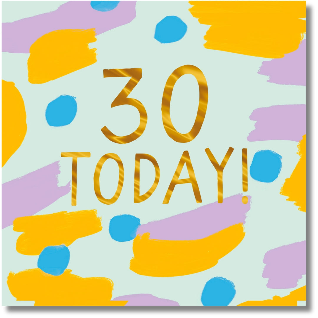 Hallmark 30 Today! Birthday - Greeting Card