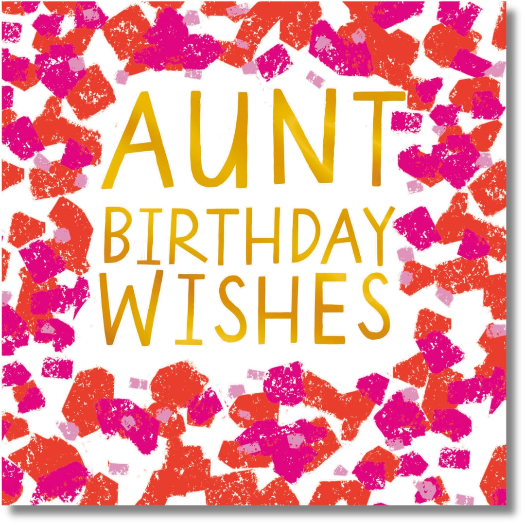 Hallmark Aunt Birthday Wishes - Greeting Card