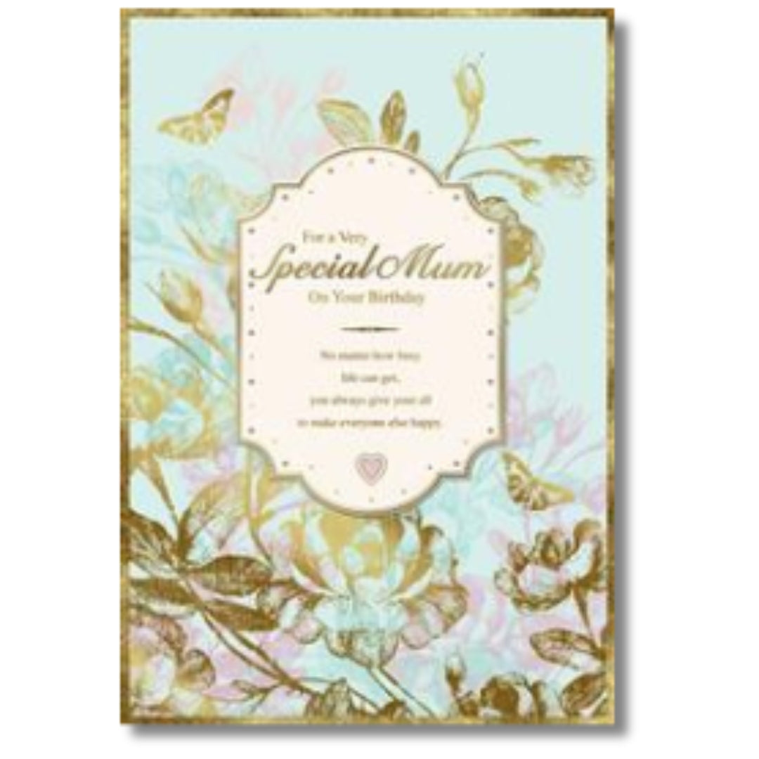 Hallmark For A Very Special Mum On Your Birthday - Greeting Card