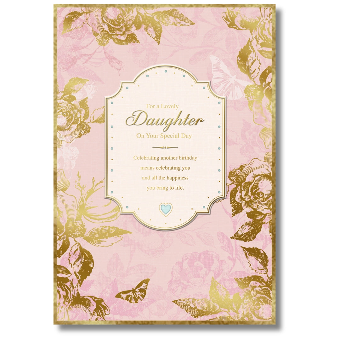 Hallmark For A Lovely Daughter On Your Special Day Birthday - Greeting Card