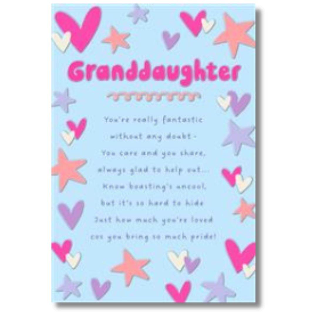 Hallmark Granddaughter Birthday - Greeting Card