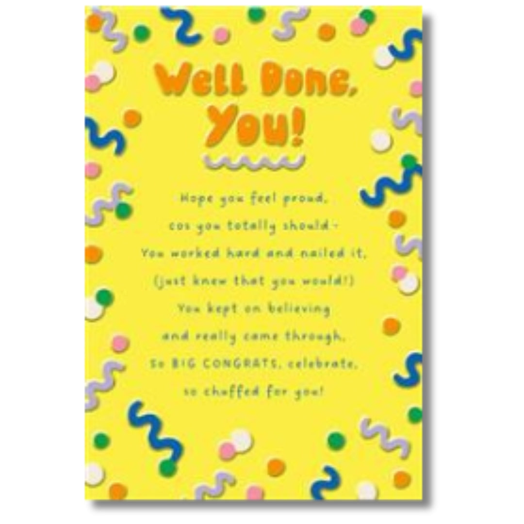 Hallmark Well Done, You! - Greeting Card