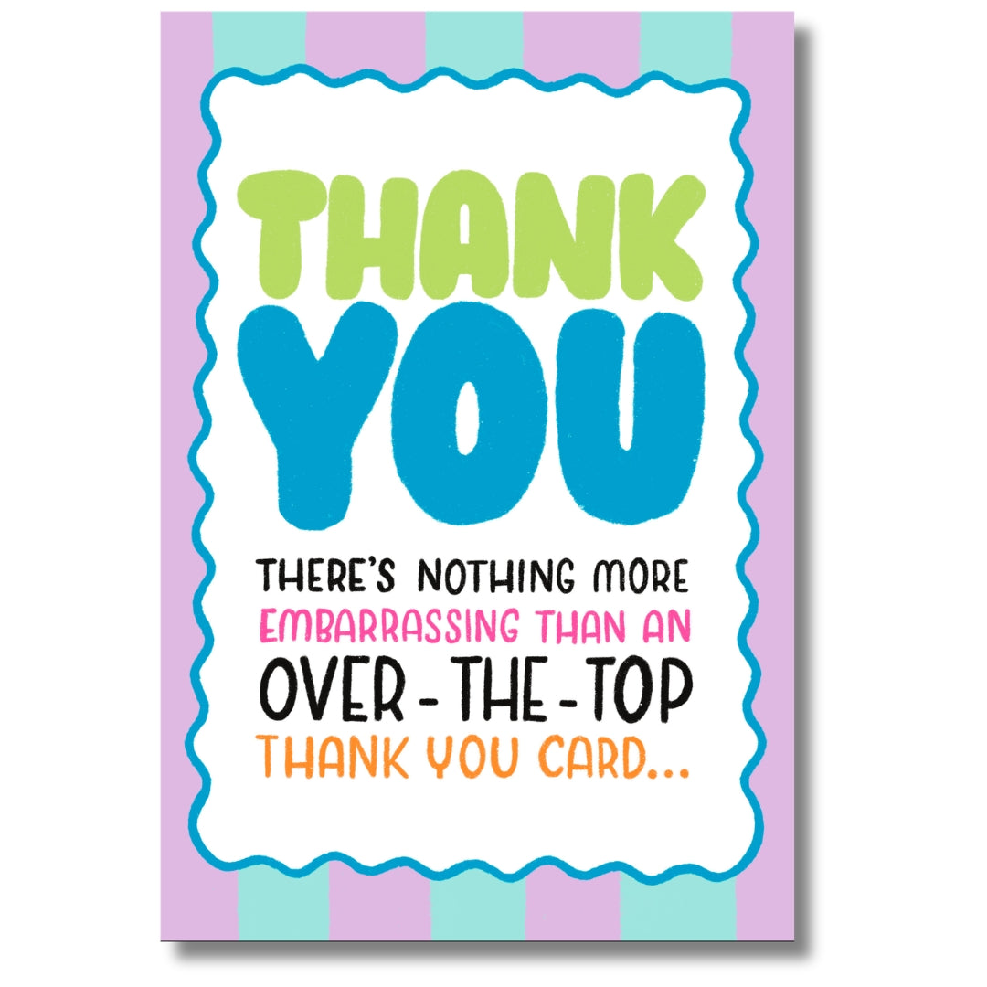 Hallmark Thank You - Greeting Card