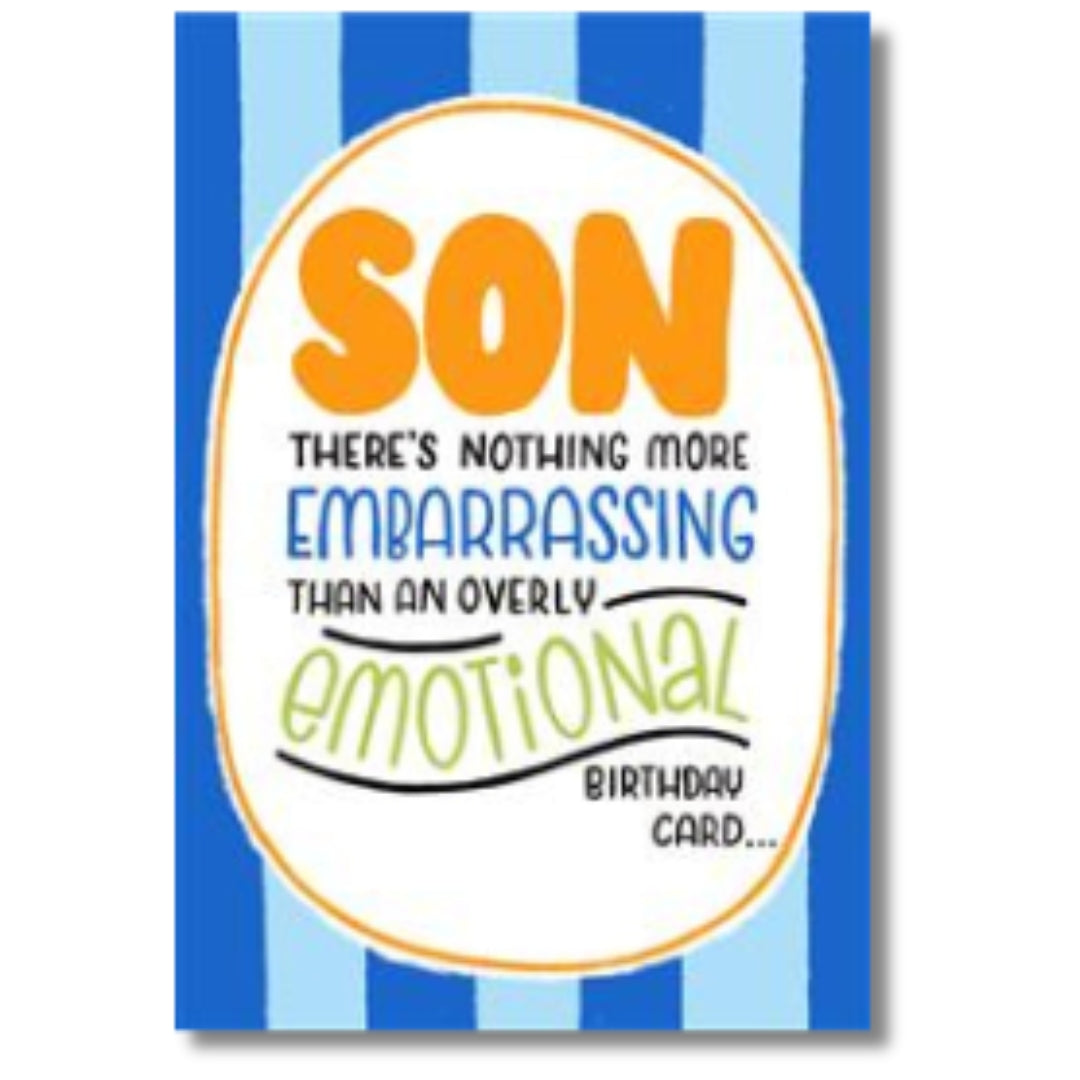 Hallmark Son Birthday - Greeting Card