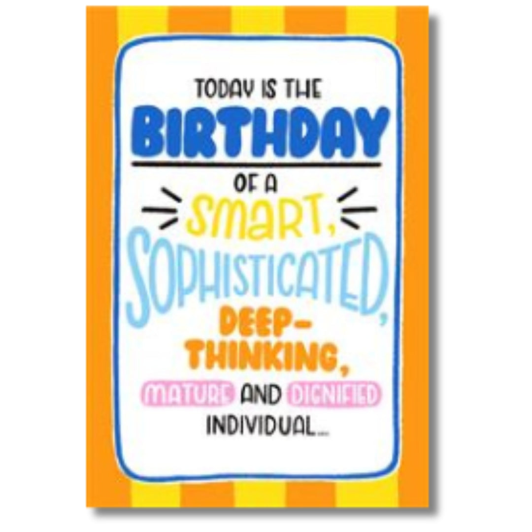 Hallmark Today Is The Birthday... - Greeting Card