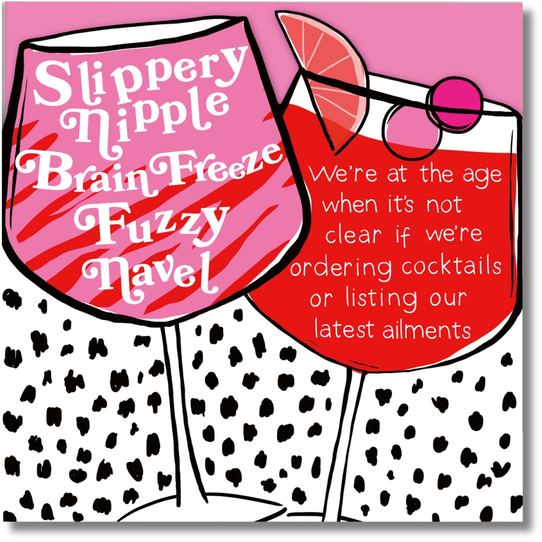 Hallmark Slippery Nipple Birthday Card