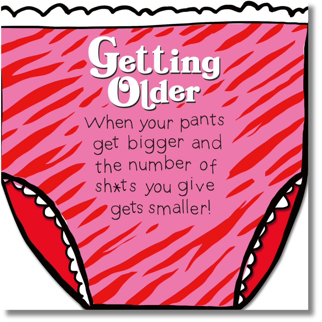 Hallmark Getting Older Birthday Day Card