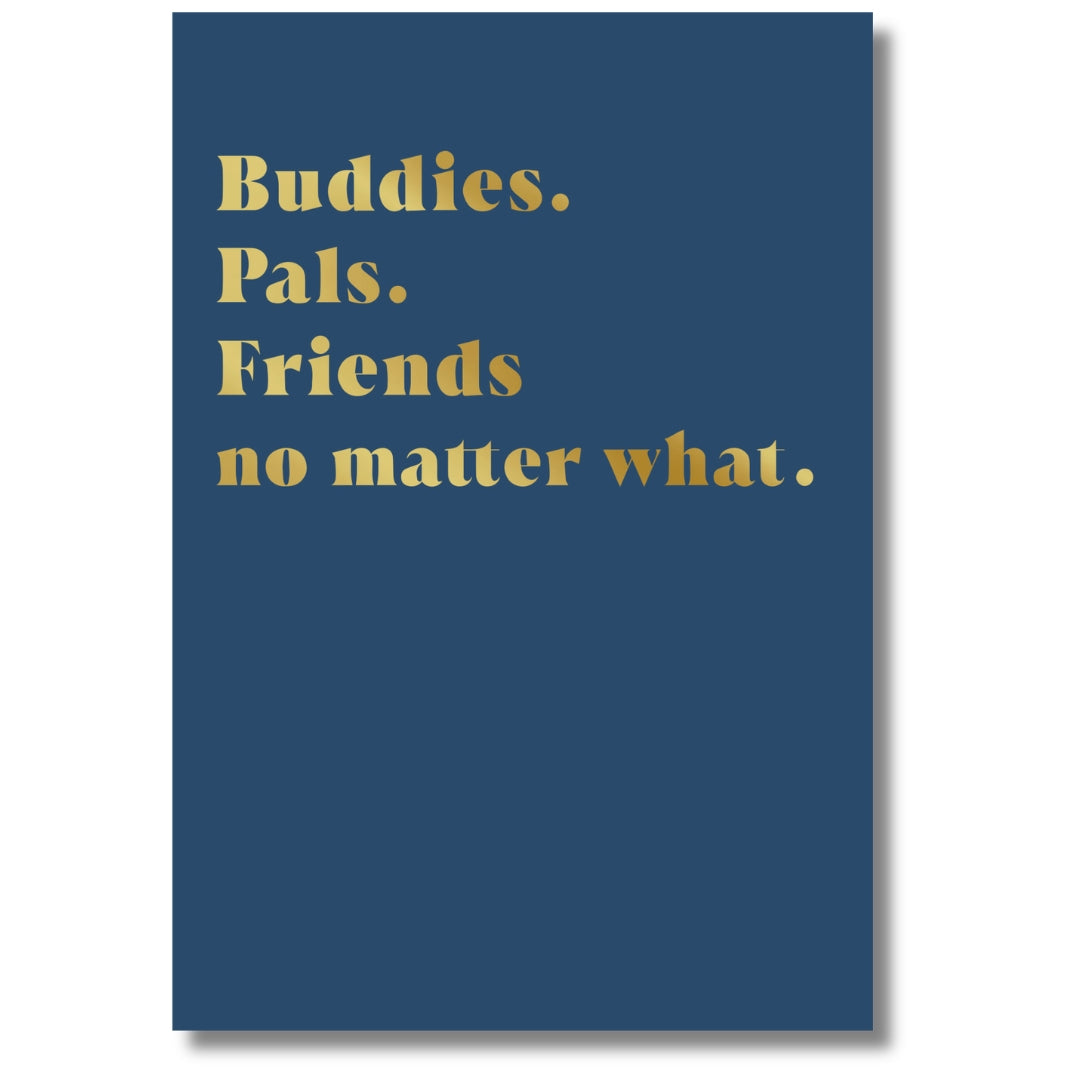 Hallmark Friends No Matter What - Blank Greeting Card