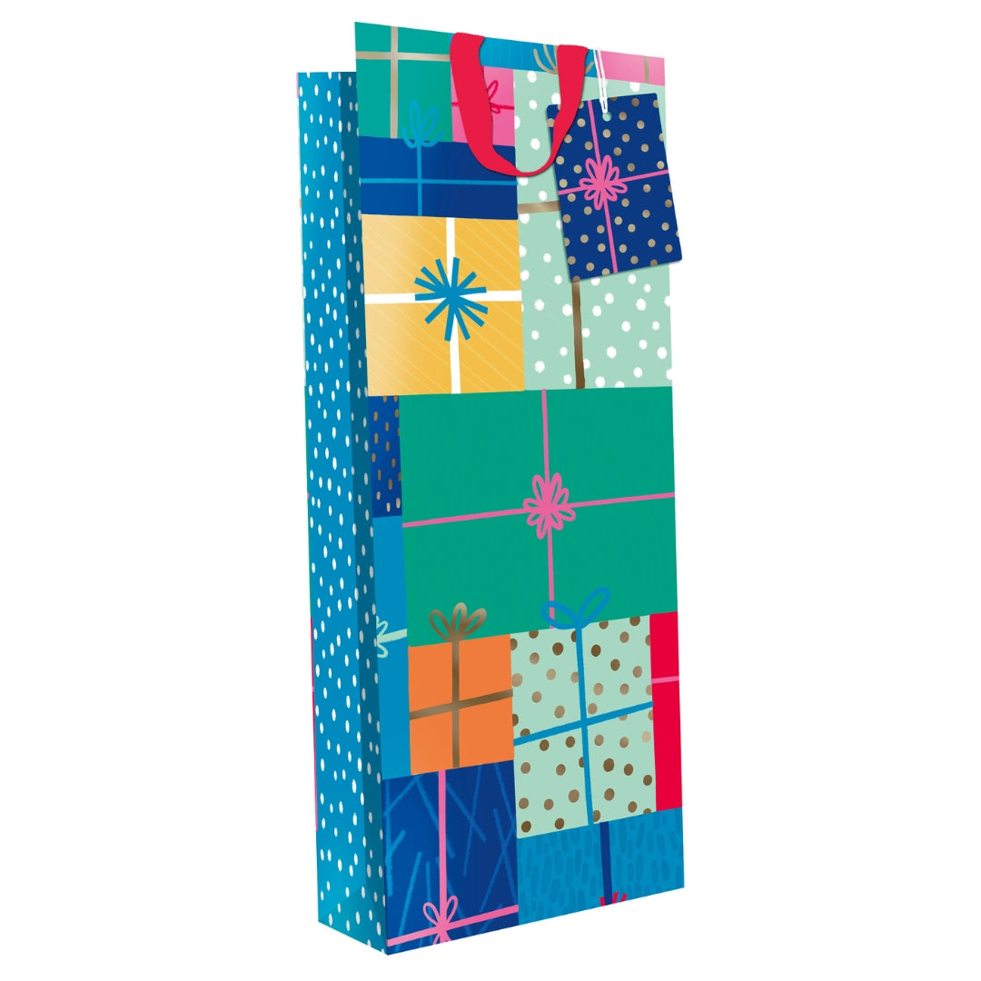 Hallmark Christmas Bottle Bag 32.5 x 13cm - Gifts