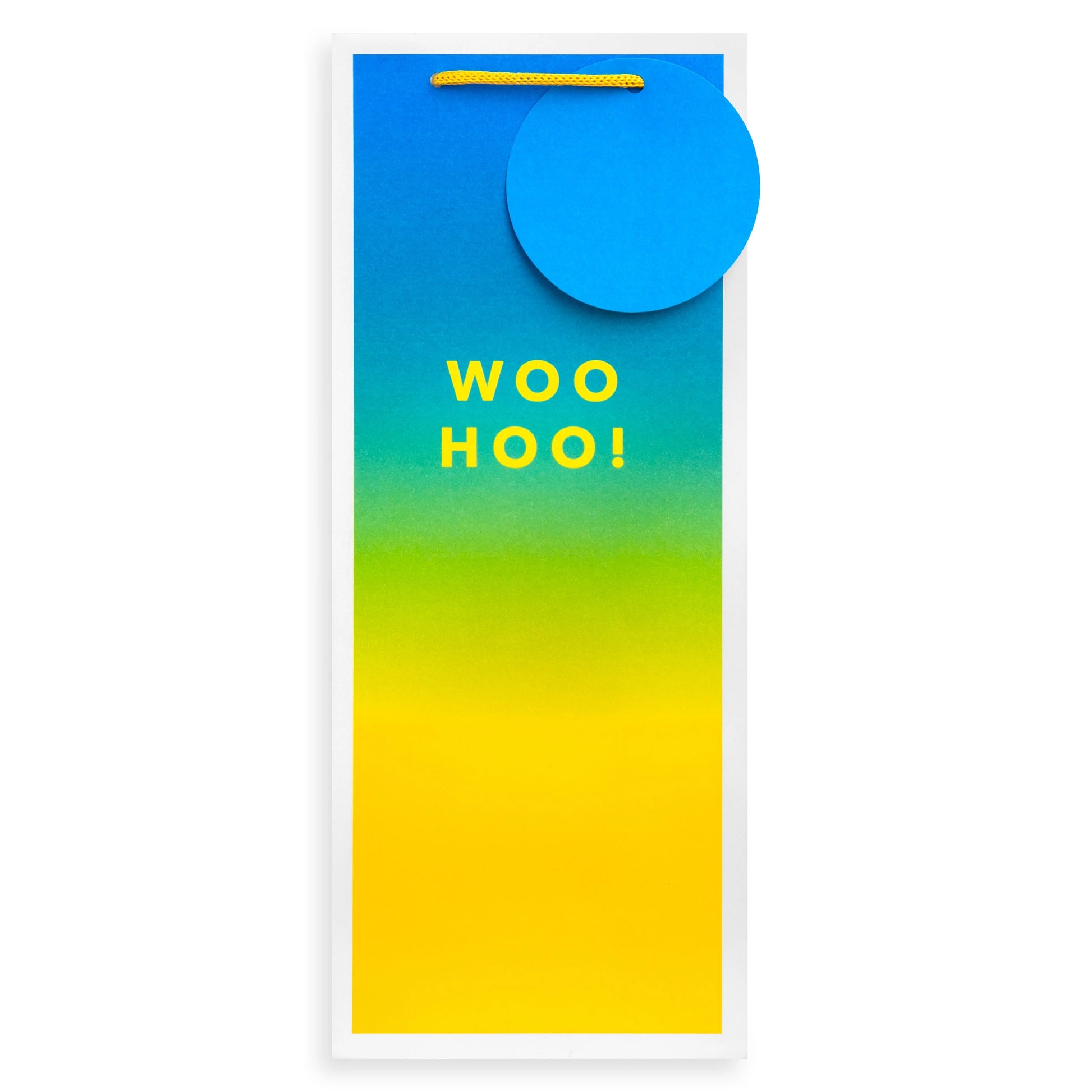 Hallmark Gift Bottle Bag 32.5 x 13cm - Woo Hoo!