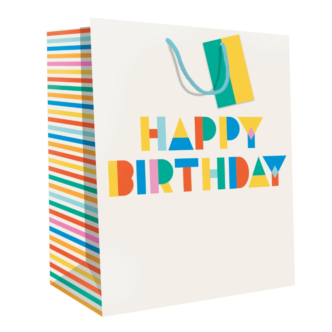 Hallmark Gift Bag Medium 33 x 27cm - Happy Birthday