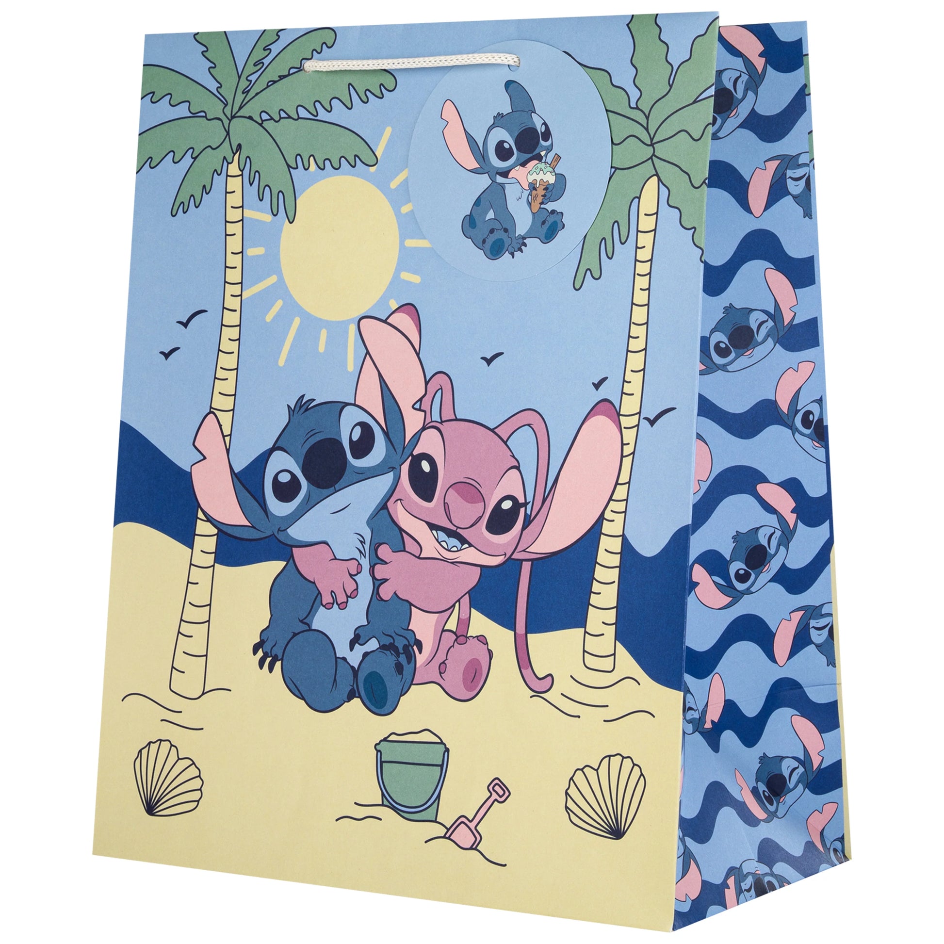 Hallmark Gift Bag Medium 33 x 26.5cm - Disney Stitch
