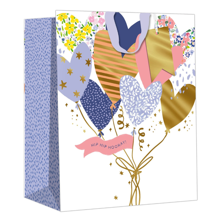 Hallmark Gift Bag Small 24.5 x 19.5cm - Heart Balloons