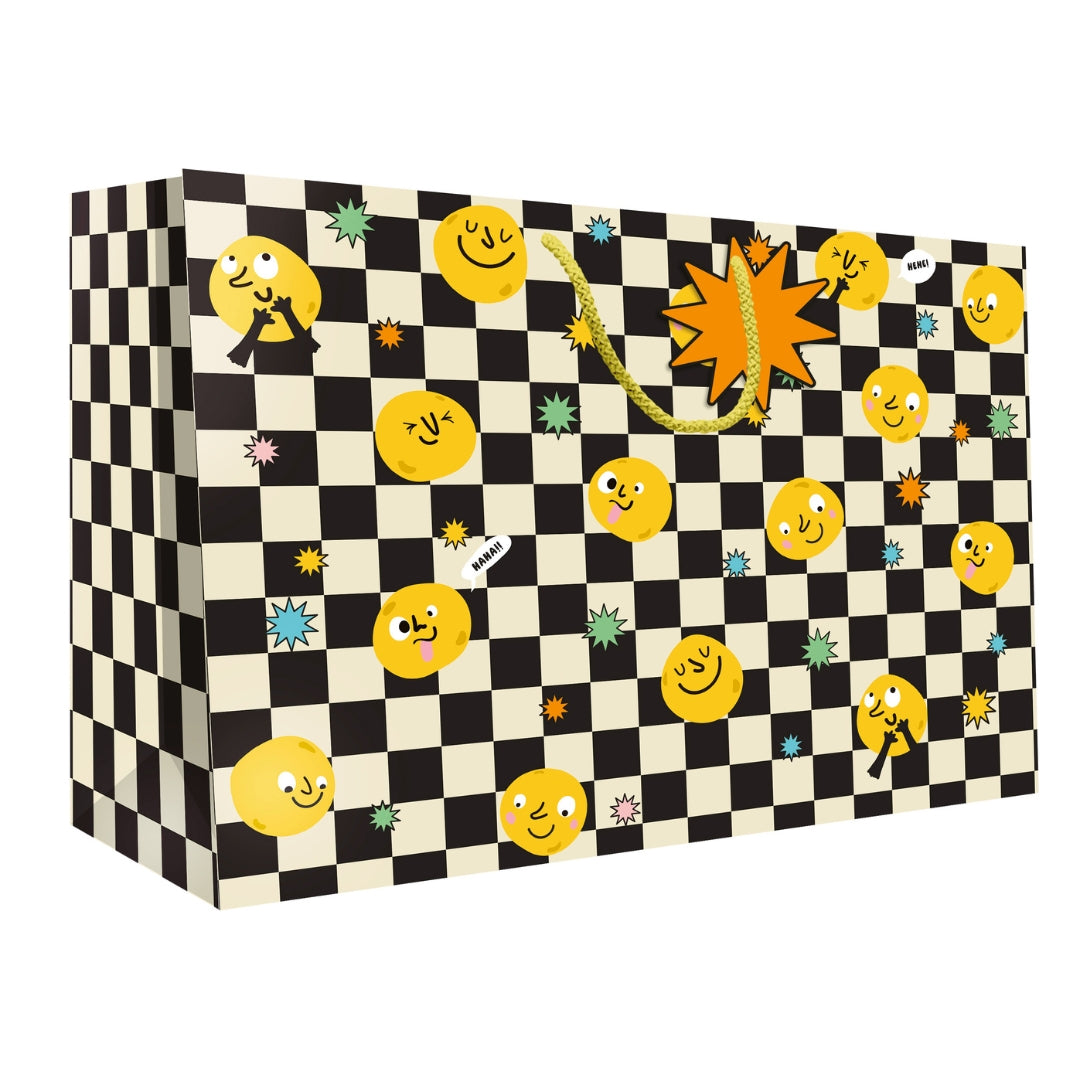 Hallmark Gift Bag Large 33 x 45cm - Faces