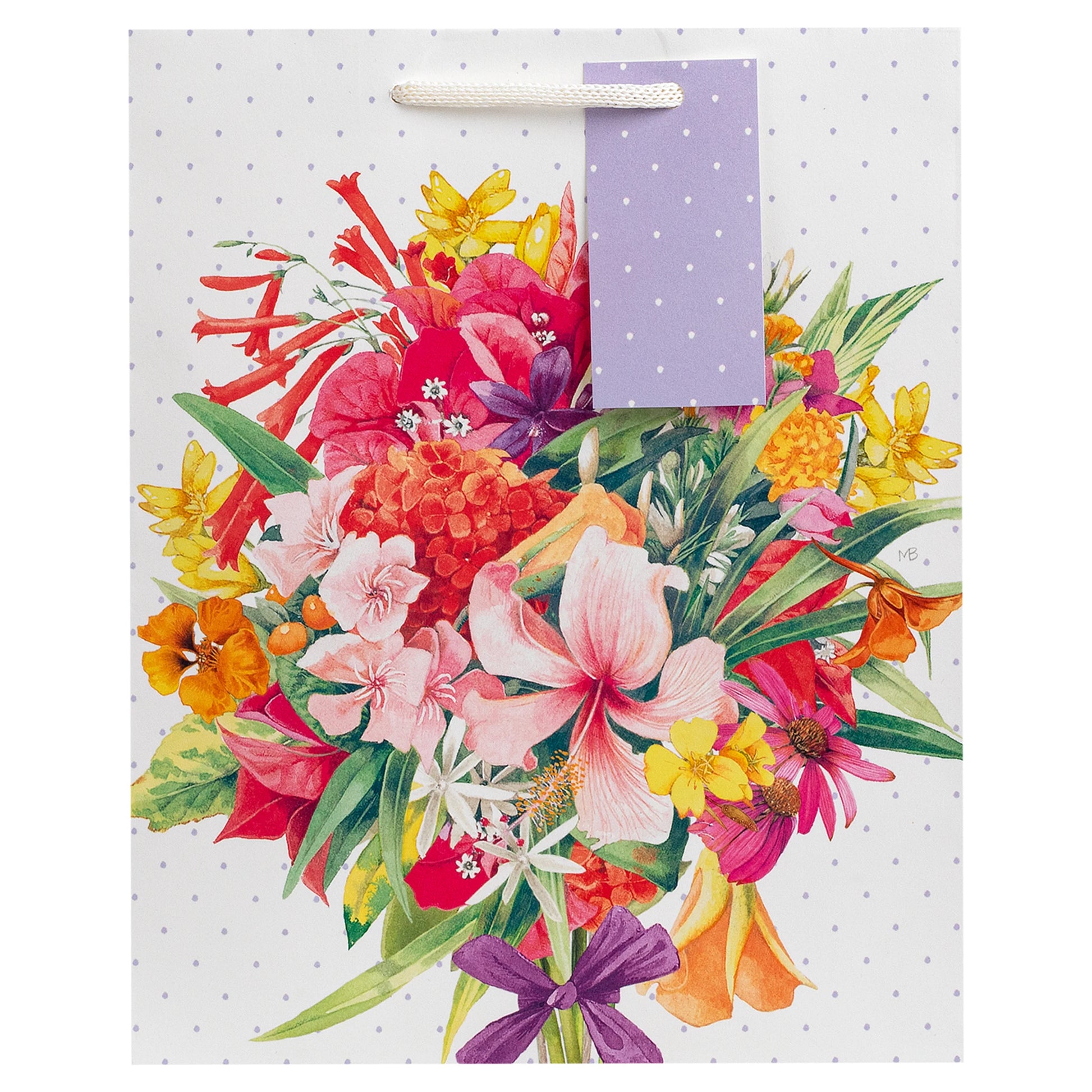 Hallmark Gift Bag Small 24.5 x 19.5cm - Marjolein Bastin