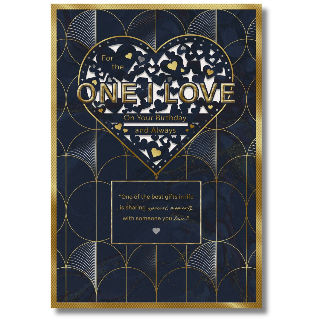 Hallmark For The One I Love On Your Birthday And Always - Greeting Card