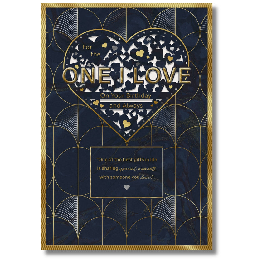 Hallmark For The One I Love On Your Birthday And Always - Greeting Card