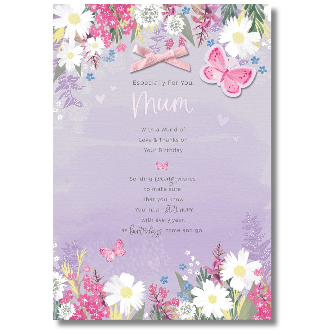Hallmark Especially For You Mum Birthday - Greeting Card